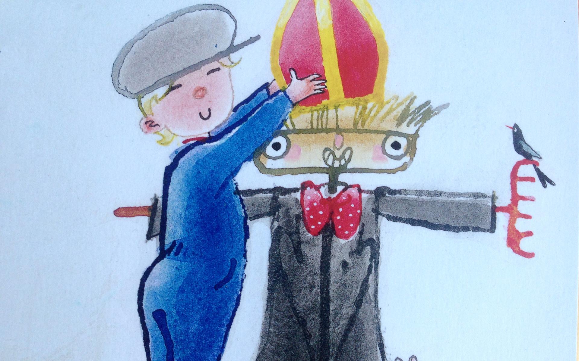 Bibliotheekmedewerkers in Het Hogeland lezen voor uit 'Boer Boris, een